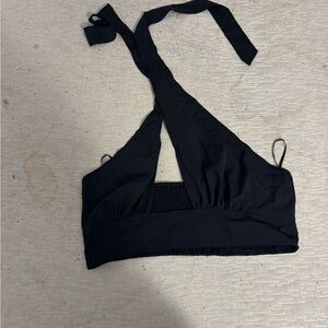 Black Halter Bralette